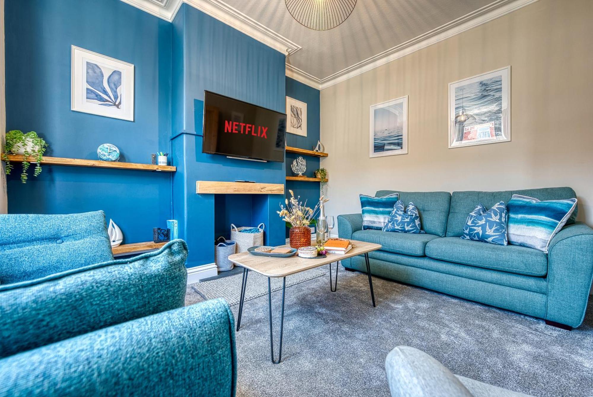 2 Bedrooms Modern, Stunning & Stylish Contractor House, Prime Portsmouth Location With Free Parking Permit, Summer Special Offer!! - By Blue Puffin Stays Екстер'єр фото