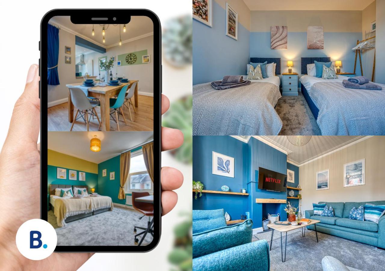 2 Bedrooms Modern, Stunning & Stylish Contractor House, Prime Portsmouth Location With Free Parking Permit, Summer Special Offer!! - By Blue Puffin Stays Екстер'єр фото